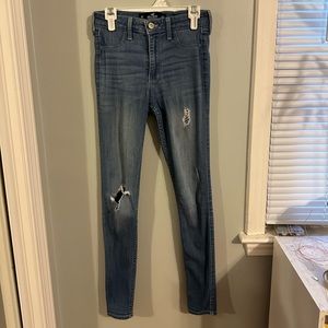 Hollister high rise Jean leggings